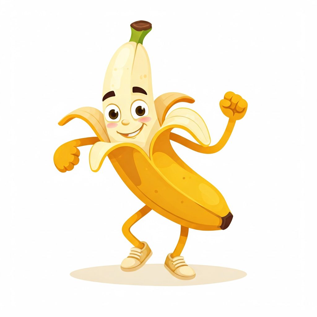 A happy Banana